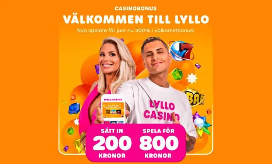 Lyllo casino välkomstbonus