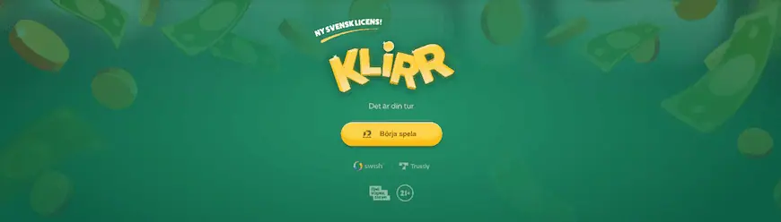 klirr casino home