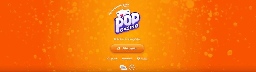 pop casino home